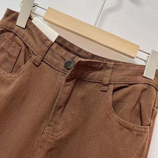 仅限11.11，不11.11最后促，不参与退货退 【孤品捡漏】G98咖色牛仔裤-喜出 商品图2