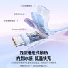 倍思 冰透系列 一拖三快充充电线 Type-c to C+C+L 100W 商品缩略图5