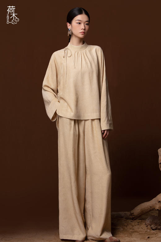 荷木HEMU丨兰若·宽腿裤 商品图2