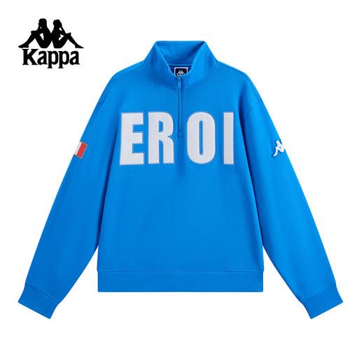 Kappa运动卫衣男2025新款秋季宽松休闲针织套头衫女士K0FY2WT10 商品图2