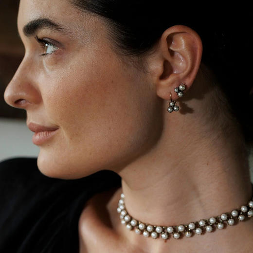 订购10周到｜TATABORELLO-MACRAME-玻璃珍珠 项链［意大利设计师］ 商品图2