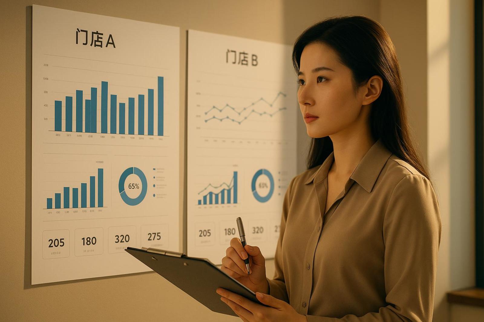 只看销售额就能对比门店表现吗?