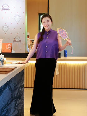 【抖音专属】离火·新中式马甲（23704223AB离火-设计师）