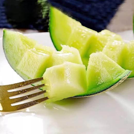 佐禧佑福 山东正宗玫珑网纹瓜一藤一瓜软糯多汁新鲜当季水果 商品图3