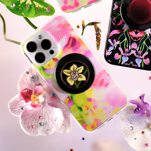 【生长力】霓虹花园 POPCASE手机壳 MagSafe Popcase磁吸款 撞色 植物花卉 iPhone16/15/14 商品图1