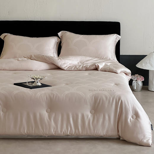 【换季出清】自然醒天丝棉大提花系列-雅奢蚕丝蛋白被TD 商品图2