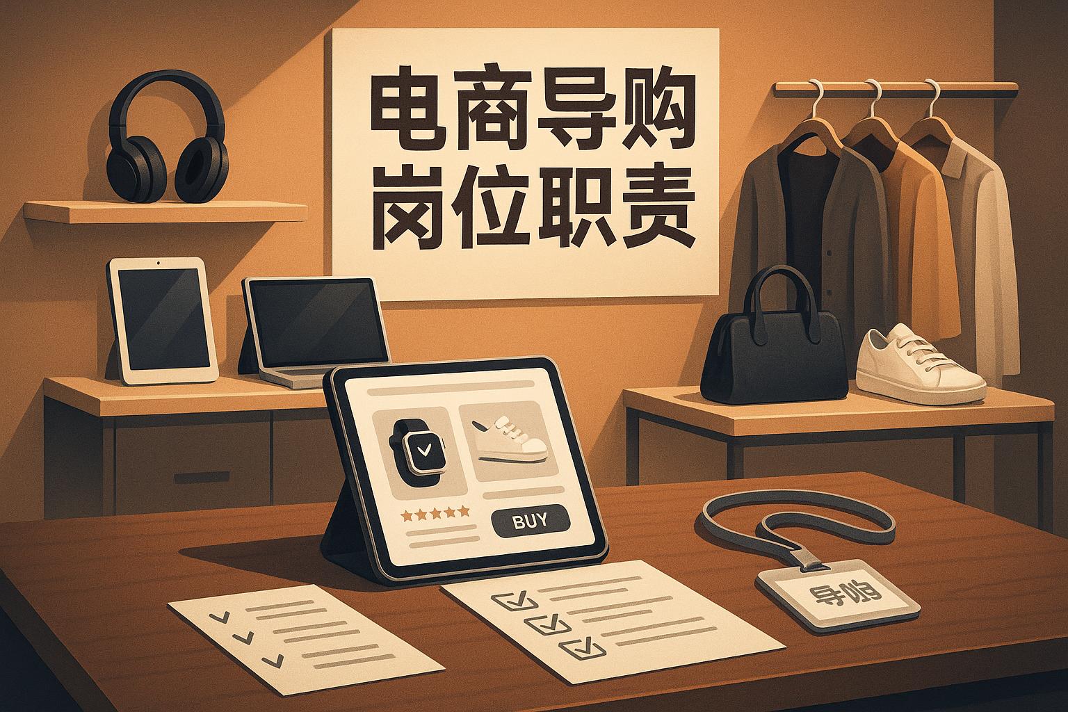 电商导购岗位核心工作有哪些？