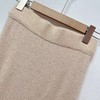 【孤品捡漏】G134浅卡色针织包臀半身长裙-喜出 商品缩略图2