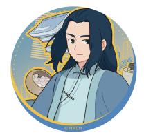 罗小黑战记 上海快闪限定 徽章 吧唧 国谷 商品图1