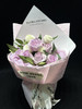 新鲜鲜花 温柔粉紫花束11朵粉紫玫瑰+配花配草 鲜花花束（可备注送货时间） 商品缩略图2