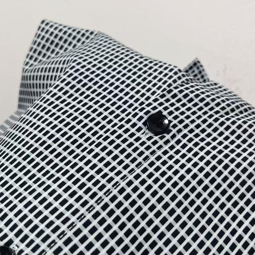 12.20清仓，不支持退 【孤品捡漏】G117男款细纹格子衬衫-喜出 商品图2
