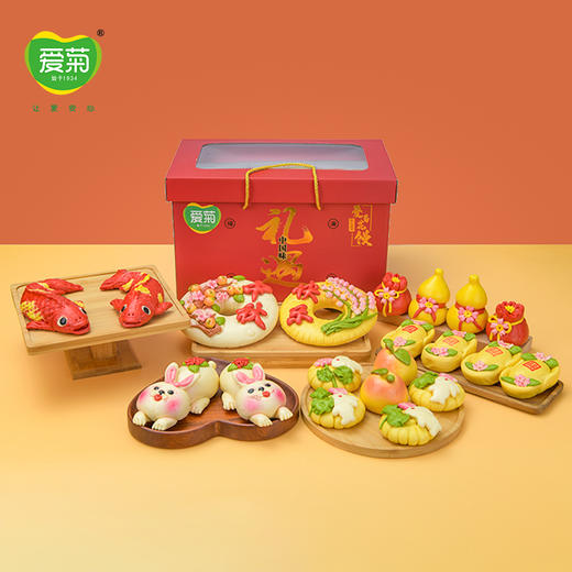 【爱菊花馍】月免送福礼盒 商品图0