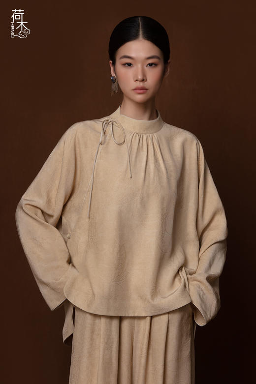 荷木HEMU丨兰若·短衫 商品图3