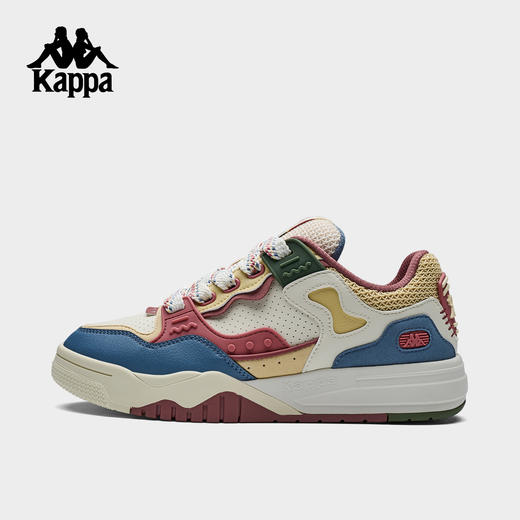 Kappa跑鞋男款2025新款秋季复古运动鞋情侣男女面包鞋K0FZ5CC16 商品图0