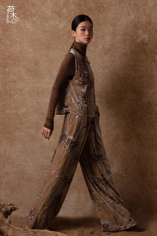 荷木HEMU丨花漫·长裤 商品图1