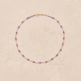 订购8周到｜Tityaravy-LOTUS-拉克希米之心 粉色红宝石 短项链［法国设计师］