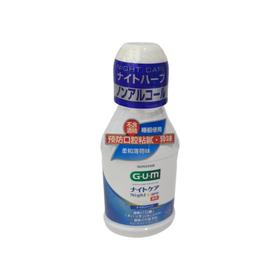 【小样】G•U•M 牙周夜间护理漱口水 柔和薄荷味 80ml 小瓶