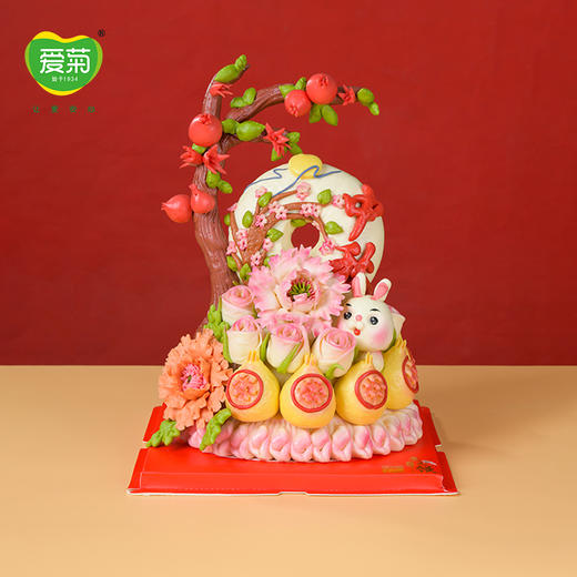 【爱菊花馍】玉兔呈祥 商品图0
