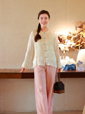 【2026东衣作】直筒裤（25809008b十样锦-结缘款）