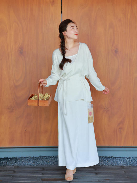 【抖音专属】蒹葭·半裙（25706378芦花-结缘款） 商品图0