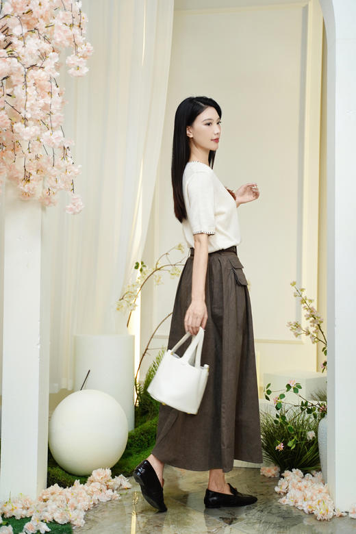 现货 臣禾	【泰迪针织T】设计感萌趣短袖上衣JZ253050275 商品图2