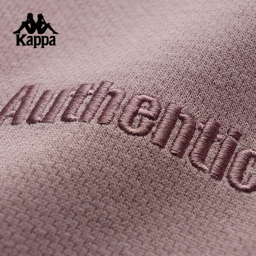 Kappa运动卫衣女2025新款秋季圆领套头衫刺绣针织上衣K0F82MT80 商品图3