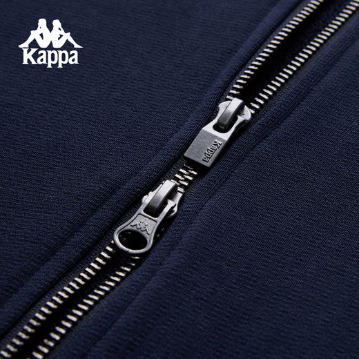 Kappa运动外套男2025新款纯棉连帽针织开衫K0F52MK21 商品图3