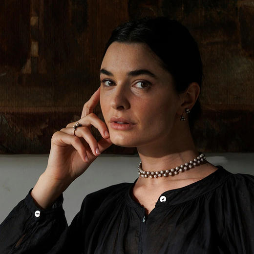 订购10周到｜TATABORELLO-MACRAME-玻璃珍珠 项链［意大利设计师］ 商品图4