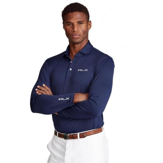 现货 RLX 高尔夫系列 排汗吸湿功能 长袖POLO衫 商品图0