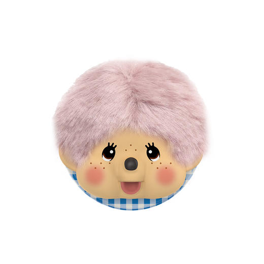 【绒绒幻想】蒙奇奇 摸摸Monchhichi·MagSafe圆啪嗒 泡泡骚 x Monchhichi联名系列 磁吸手机气囊支架圆啪嗒系列 粉色 商品图2