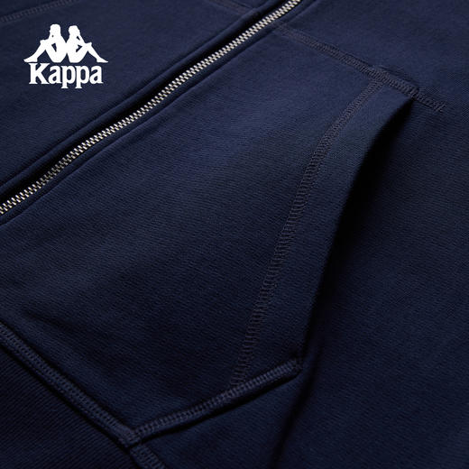 Kappa运动外套男2025新款纯棉连帽针织开衫K0F52MK21 商品图2