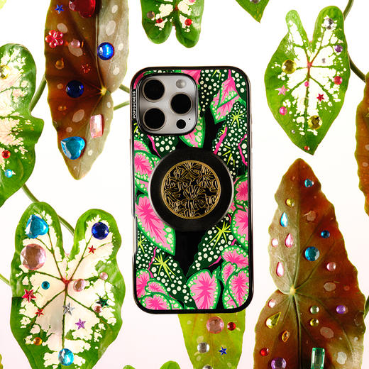 【生长力】面具花丛林 POPCASE手机壳 MagSafe Popcase磁吸款 撞色 植物花卉 iPhone16/15/14 商品图1
