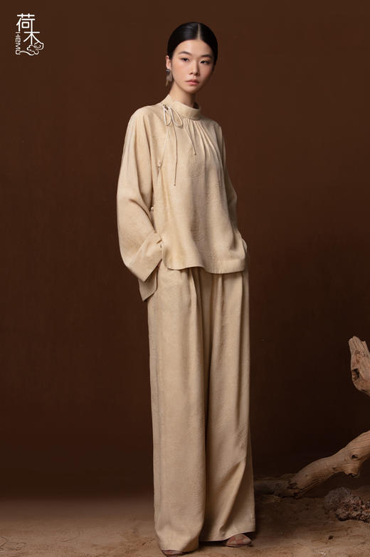 荷木HEMU丨兰若·宽腿裤 商品图3