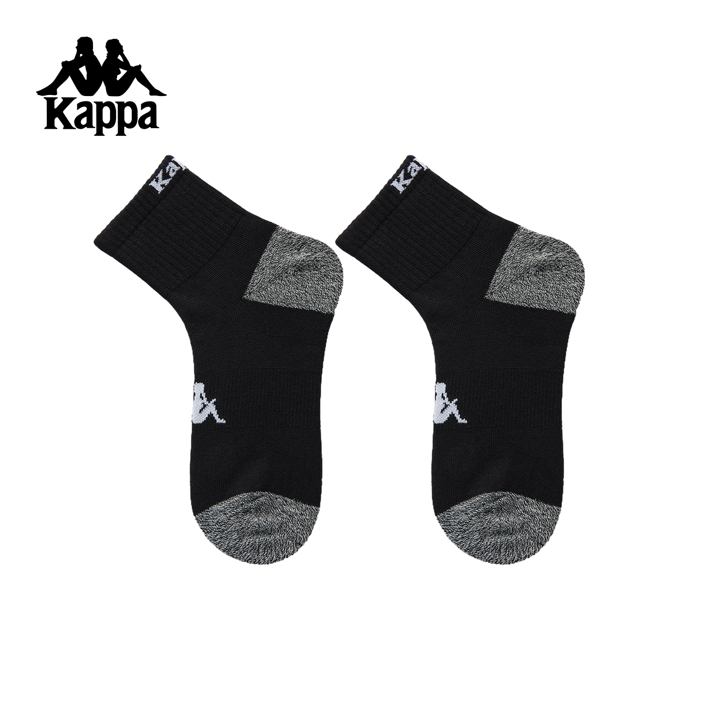 Kappa休闲袜子男袜2025新款运动舒适袜情侣款长袜女袜K0FZ8WE15