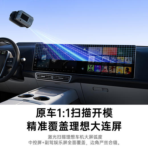 倍思 T-Space TT4 理想车屏膜套装 L6/7/8/9/MEGA车型 商品图1
