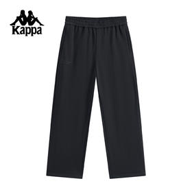 Kappa运动裤男2025新款休闲针织纯棉运动服刺绣长裤子K0F72AK71