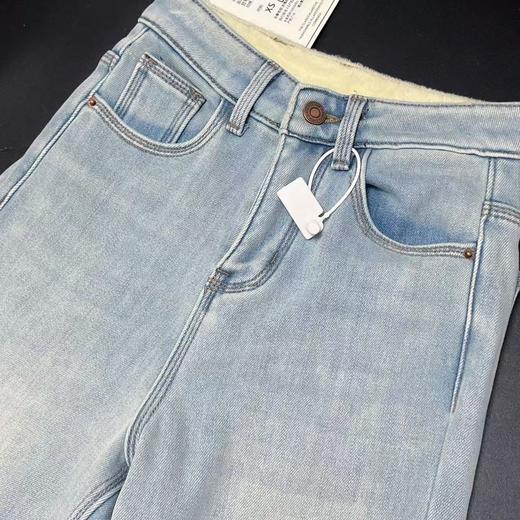 【孤品捡漏】G105牛奶绒牛仔裤-喜出 商品图0