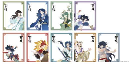 罗小黑 蓝溪镇 蓝溪仙灵录 角色透卡 全9款 8包/盒 国谷 商品图0