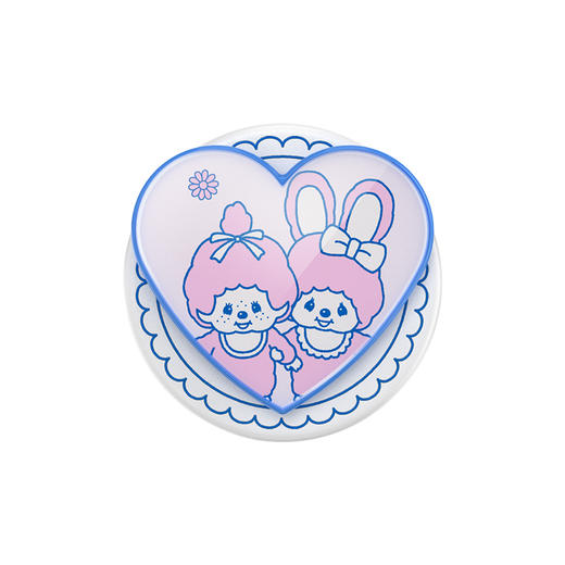 【绒绒幻想】甜心伙伴·MagSafe圆啪嗒 泡泡骚 x Monchhichi联名系列 磁吸手机气囊支架圆啪嗒系列 粉色 蒙奇奇 商品图2