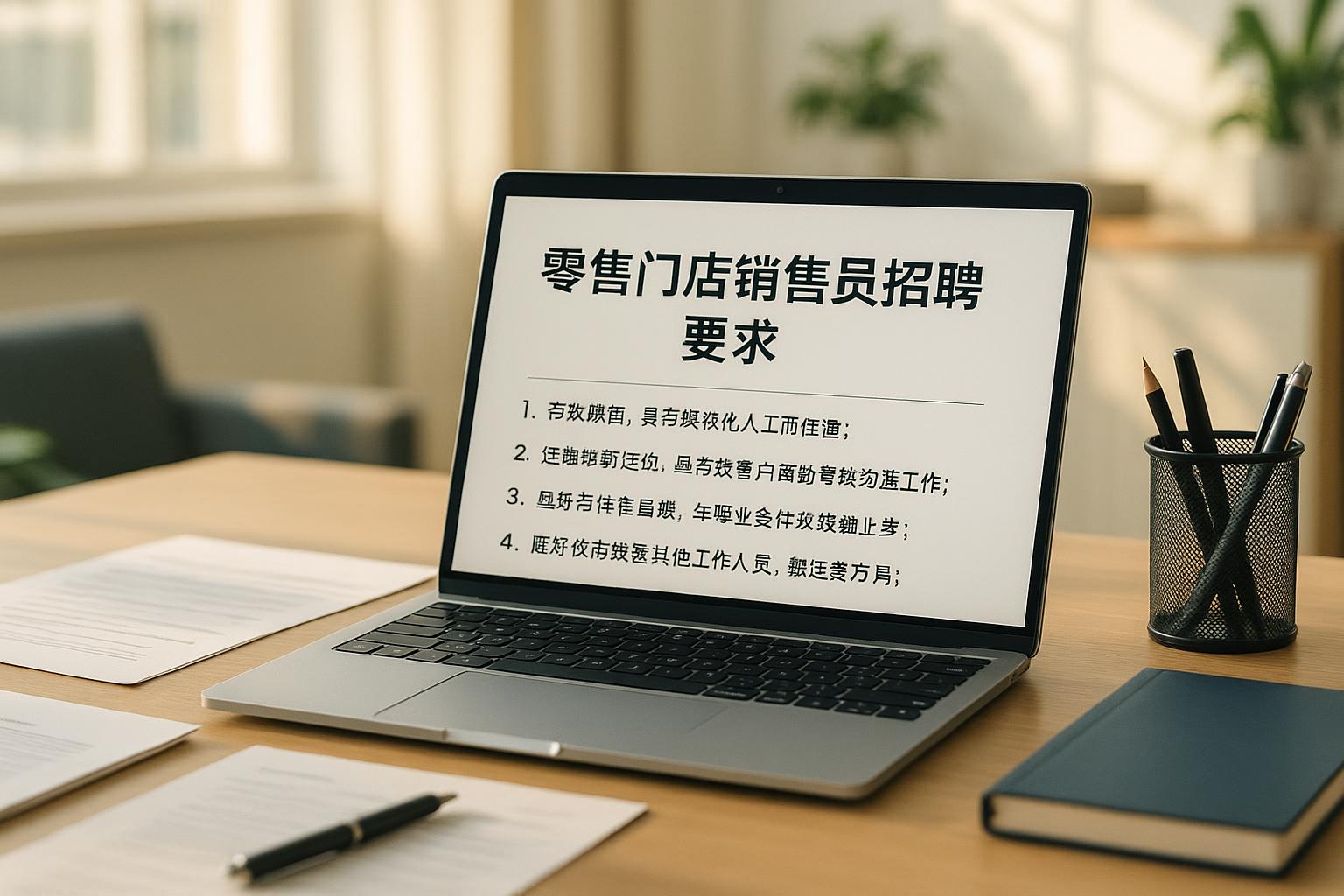 零售门店销售员基本招聘条件包括哪些？