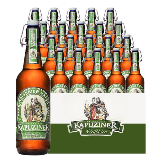 德国推拉盖 卡布奇納小麦白啤 5.4%vol 500ml 商品图0