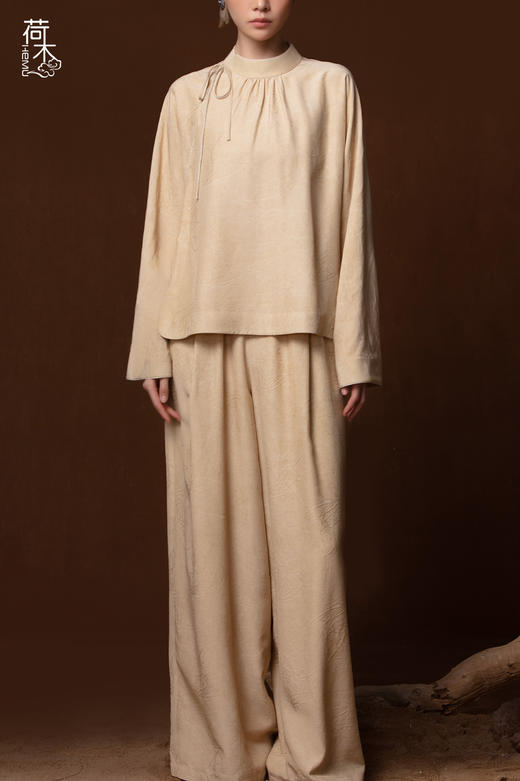 荷木HEMU丨兰若·宽腿裤 商品图1