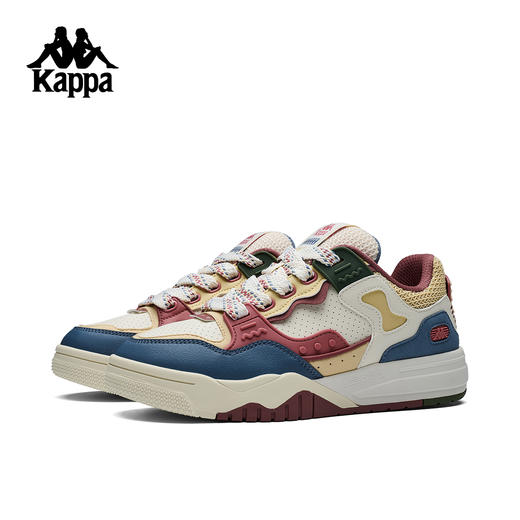 Kappa跑鞋男款2025新款秋季复古运动鞋情侣男女面包鞋K0FZ5CC16 商品图1