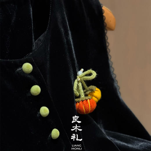 【预售7天】良木礼真丝丝绒马甲（Q258263） 商品图3