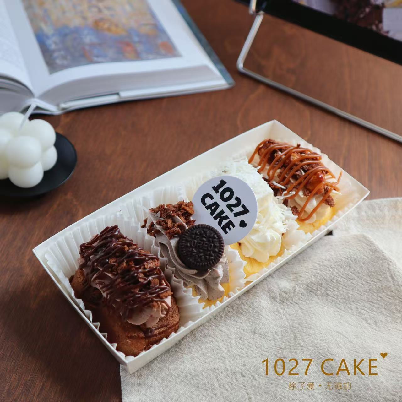 1027CAKE | 迷你版baby卷 4个装