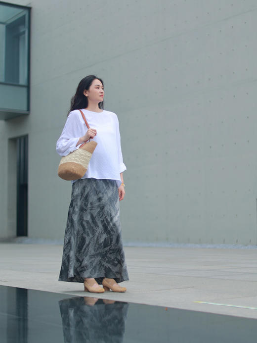 【抖音专属】折光·新中式上衣（25708049b-凝脂） 商品图2