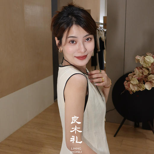 【预售7天】良木礼亚麻连衣裙（X7421） 商品图3