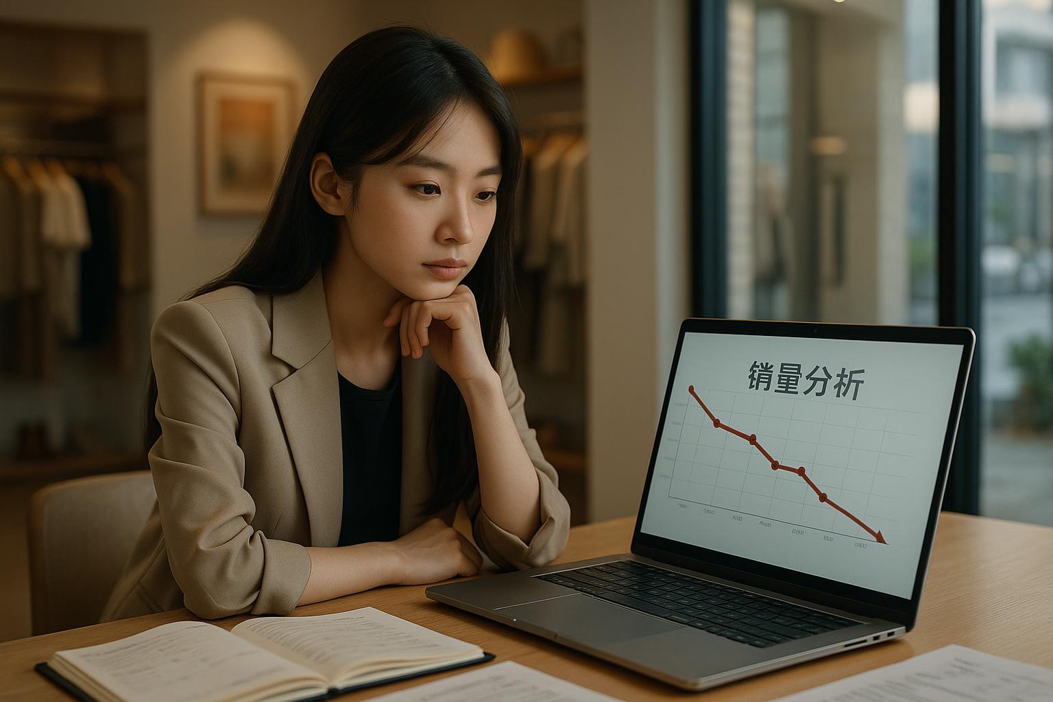 如何判断门店销售额低迷的核心原因？