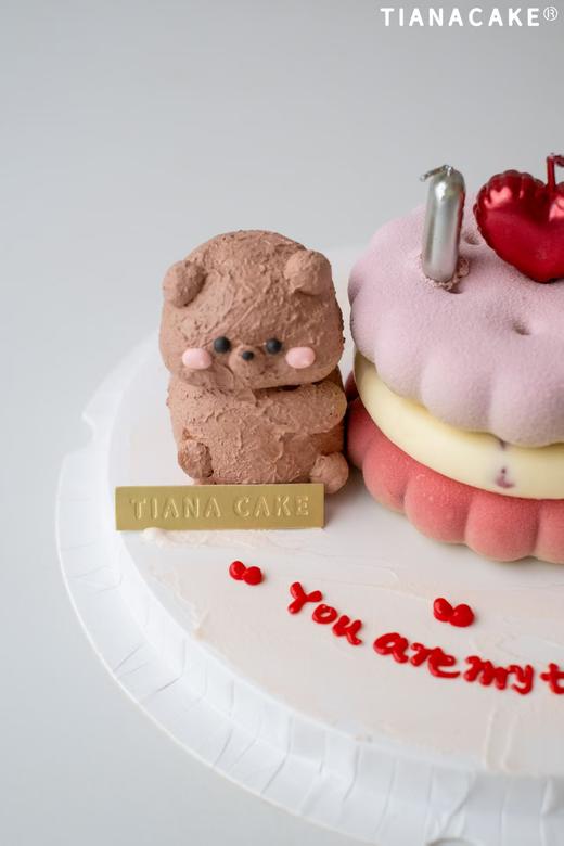 挚爱💕(4寸emoji树莓开心果慕斯) 商品图2