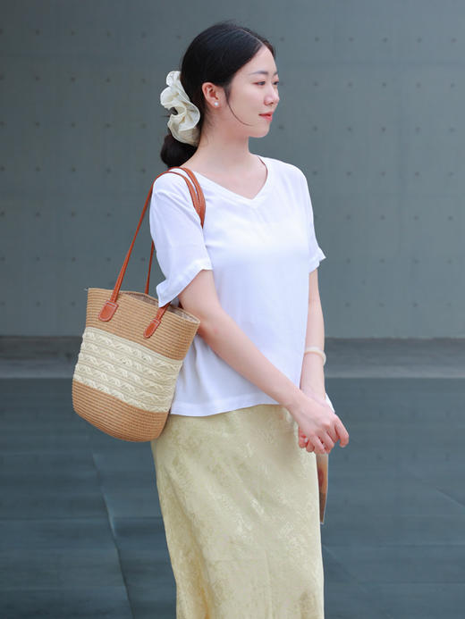 【抖音专属】明亮·新中式上衣（25808039-凝脂） 商品图2